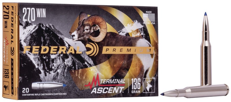 FED 270WIN 136GR ASCENT 20 - 556 Black Friday Promotion